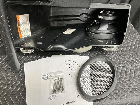Harley Saddlebag 6x9 Rear Speaker Adapter Mounting Rings & Install Kit 1994-2013 in Saudi Arabia