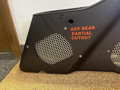 Harley Saddlebag 6x9 Rear Speaker Adapter Mounting Rings & Install Kit 1994-2013 in Saudi Arabia
