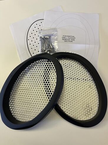 Harley Saddlebag 6x9 Rear Speaker Adapter Mounting Rings & Install Kit 1994-2013 in Saudi Arabia