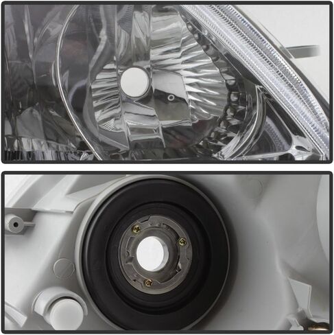 ACANII - For 2003-2008 Toyota Matrix Headlights Headlamps Replacement 03-08 Left+Rght Set Driver + Passenger Side in Saudi Arabia