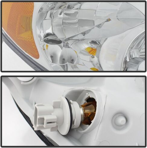 ACANII - For 2003-2008 Toyota Matrix Headlights Headlamps Replacement 03-08 Left+Rght Set Driver + Passenger Side in Saudi Arabia