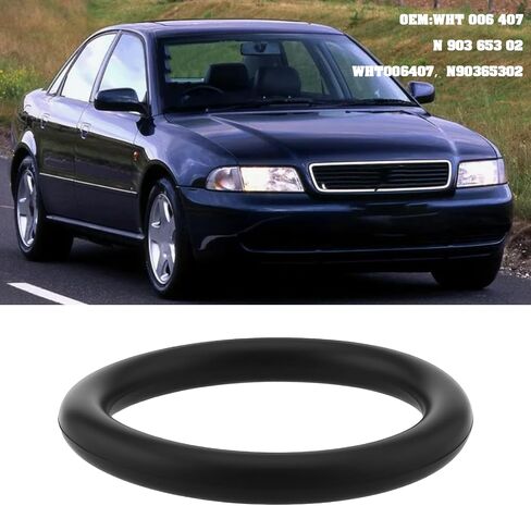 ECSiNG 4 قطع أنبوب تبريد المحرك O-Ring WHT006407 N90365302 متوافق مع Audi A4 1995-2001 Q3 2011-2015 26x20x3mm in Kuwait
