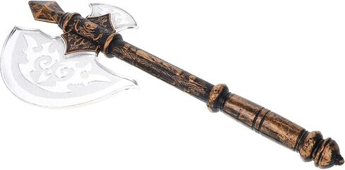 Amosfun Halloween Viking Cosplay Axe Props Halloween Pirate Axe Party Costume Accessory Photo Booth Props 15.74 Inch Multi in Saudi Arabia