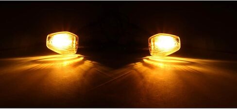 Cnaloo12 مصباح LED أمامي أو خلفي لإشارات الانعطاف للدراجات النارية HONDA CBR600RR CBR1000RR 2004-2006, CBR 954RR 2002-2003 ضوء أبيض in Kuwait