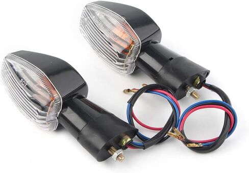 Cnaloo12 مصباح LED أمامي أو خلفي لإشارات الانعطاف للدراجات النارية HONDA CBR600RR CBR1000RR 2004-2006, CBR 954RR 2002-2003 ضوء أبيض in Kuwait