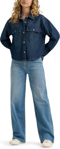 Wrangler Women's Boxy Denim Shirt in Saudi Arabia