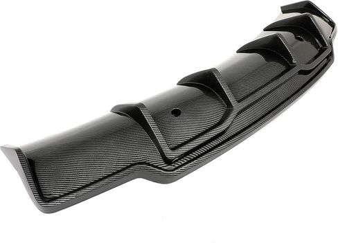 HECASA Rear Diffuser Compatible with 2017-2023 Tesla Model 3 V Style Lower Bumper Lip Spoiler Splitter Valance ABS Plastic Carbon Fiber Color in Saudi Arabia