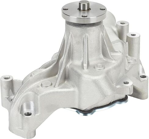 High-Performance Small Block Chevy Aluminum Water Pump - Long Style - T6 Aluminum - Curved Vane Impeller - Leak Proof - 3/4" Bearing - Street Use - SBC V8 in Saudi Arabia