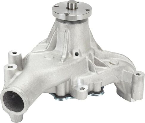 High-Performance Small Block Chevy Aluminum Water Pump - Long Style - T6 Aluminum - Curved Vane Impeller - Leak Proof - 3/4" Bearing - Street Use - SBC V8 in Saudi Arabia