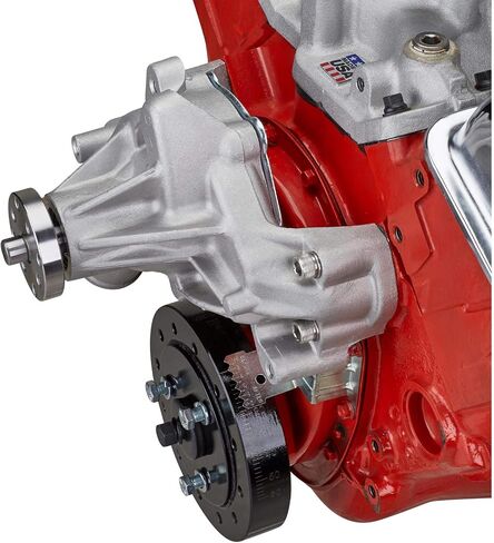 High-Performance Small Block Chevy Aluminum Water Pump - Long Style - T6 Aluminum - Curved Vane Impeller - Leak Proof - 3/4" Bearing - Street Use - SBC V8 in Saudi Arabia