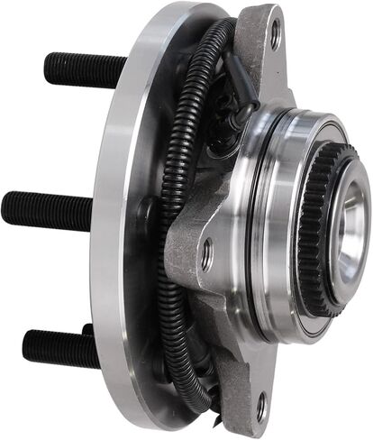 Detroit Axle - 4WD Front Wheel Bearing Hub for 2015-2017 Ford F-150 [6 lugs w/ABS], 2016 Wheel Bearing and Hub Assembly Replacement in Saudi Arabia