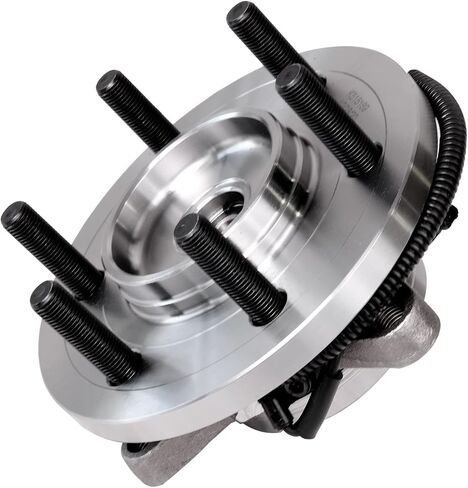 Detroit Axle - 4WD Front Wheel Bearing Hub for 2015-2017 Ford F-150 [6 lugs w/ABS], 2016 Wheel Bearing and Hub Assembly Replacement in Saudi Arabia