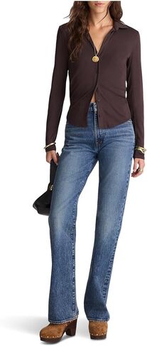 Madewell Women's Camp Long Sleeve Top in Saudi Arabia