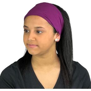 Satin Life Satin Lined Headband, Protective Style (Dark Heather Gray) in Saudi Arabia