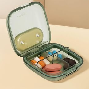 Generic Portable 8-Compartment Personal Pill Dispenser in Kuwait