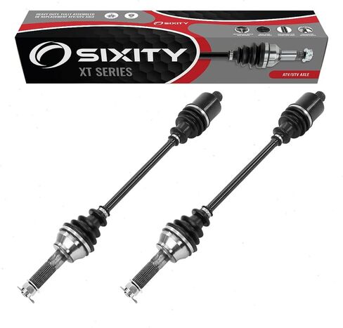 2 pc Sixity XT Rear Left Right Axle compatible with Polaris Ranger RZR XP 900 2015 - OPTIONS R15RTA E87 4X4 in Saudi Arabia