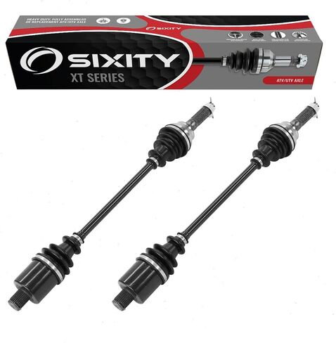 2 pc Sixity XT Rear Left Right Axle compatible with Polaris Ranger RZR XP 900 2015 - OPTIONS R15RTA E87 4X4 in Saudi Arabia