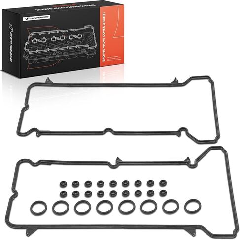 A-Premium Engine Valve Cover Gasket Set Compatible with Buick Lucerne 2006-2011 & Cadillac DTS 2006-2011, DeVille, Eldorado, Seville & Pontiac Bonneville & Shelby Series 1 & Oldsmobile Aurora in Saudi Arabia