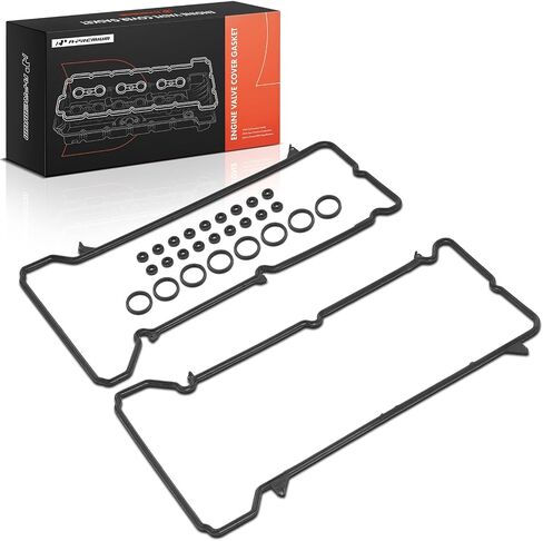 A-Premium Engine Valve Cover Gasket Set Compatible with Buick Lucerne 2006-2011 & Cadillac DTS 2006-2011, DeVille, Eldorado, Seville & Pontiac Bonneville & Shelby Series 1 & Oldsmobile Aurora in Saudi Arabia
