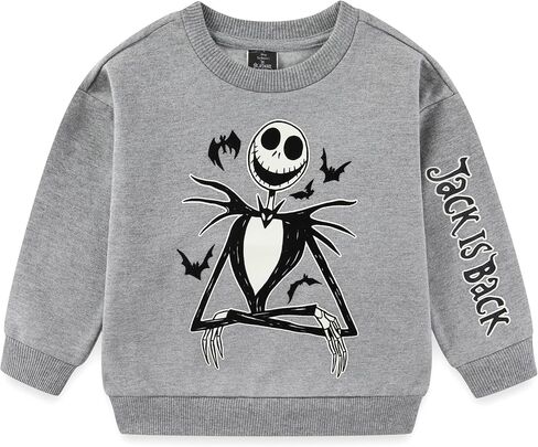 Disney Nightmare Before Christmas Jack Skellington Boys Fleece Sweatshirt and Pants Set for Toddler and Big Kids in Saudi Arabia