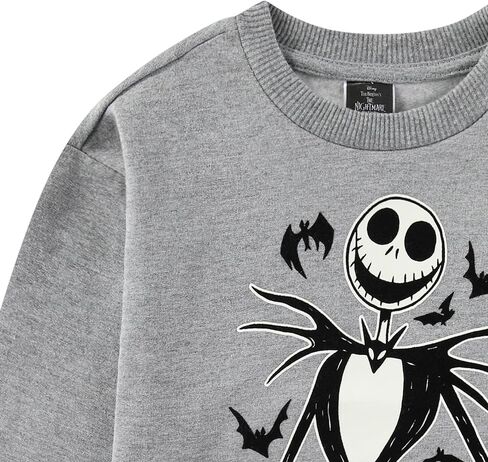 Disney Nightmare Before Christmas Jack Skellington Boys Fleece Sweatshirt and Pants Set for Toddler and Big Kids in Saudi Arabia