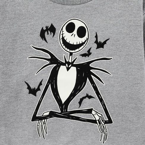 Disney Nightmare Before Christmas Jack Skellington Boys Fleece Sweatshirt and Pants Set for Toddler and Big Kids in Saudi Arabia