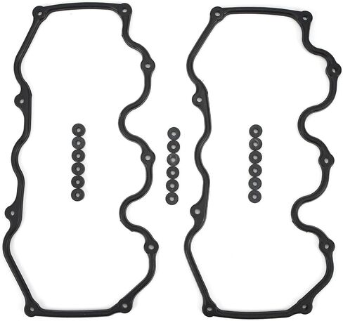 MOCA مجموعة حشيات غطاء الصمام VS50251R Fit 1987-1988 لنيسان 200SX 3.0L و2001-2004 لنيسان فرونتير 3.3L و1999-2002 لميركوري فيليجر 3.3L و1997-2000 لإنفينيتي QX4 3.3L in Saudi Arabia