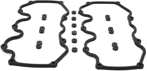 MOCA مجموعة حشيات غطاء الصمام VS50251R Fit 1987-1988 لنيسان 200SX 3.0L و2001-2004 لنيسان فرونتير 3.3L و1999-2002 لميركوري فيليجر 3.3L و1997-2000 لإنفينيتي QX4 3.3L in Saudi Arabia