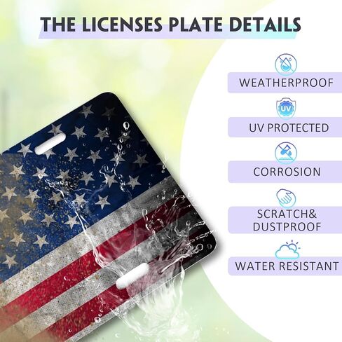 HDSD Custom Car License Plates - Personalized Your Text, Image Logos License Plates- for SUV, Cars, Space Decor and More in Saudi Arabia