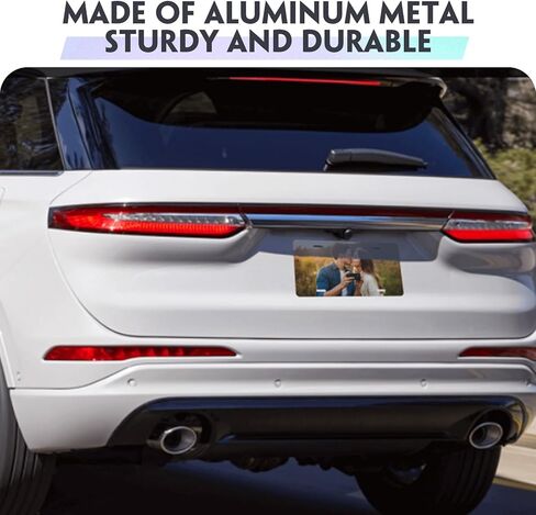 HDSD Custom Car License Plates - Personalized Your Text, Image Logos License Plates- for SUV, Cars, Space Decor and More in Saudi Arabia