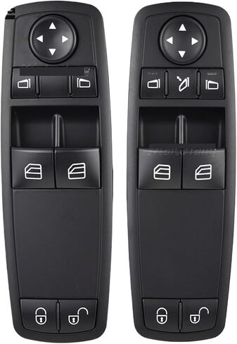 Power Window Switch A1698206410 A180 A200 B200 Control Button 1Pcs(Without floding) in Saudi Arabia