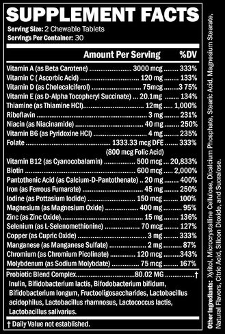 Journey Bariatric Multivitamin Supplement with Probiotics | Complete Essential Nutrients for Pre- & Post-Surgery Health in Saudi Arabia