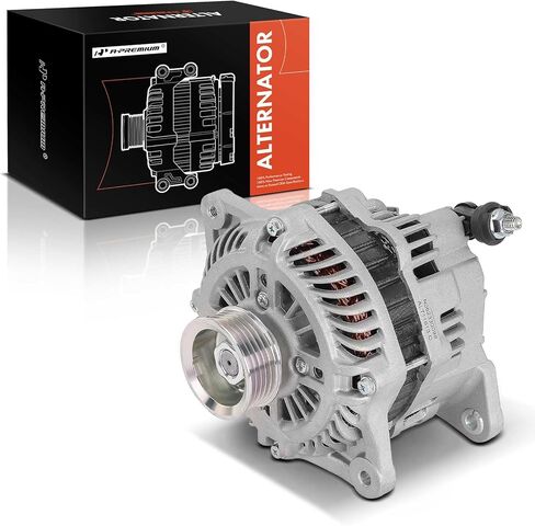 مولد كهربائي ممتاز متوافق مع Subaru Forester 2011-2013، Impreza 2011-2014، WRX 2013-2014، WRX STI 2013-2020، 2.5 لتر، 12 فولت 110 أمبير 5 بكرة أخدود في اتجاه عقارب الساعة، استبدال # 23700AA680، 23700AA681 in Saudi Arabia