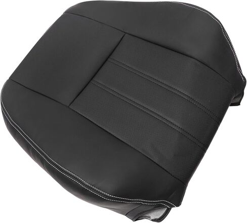 NLQR Driver and Passenger Side Bottom & Top Back Replacement Seat Covers Microfiber Leather Black Fit for Chrysler Town & Country 2011 2012 2013 2014 2015 2016, for Dodge Grand Caravan 2008-2020 in Saudi Arabia