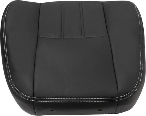 NLQR Driver and Passenger Side Bottom & Top Back Replacement Seat Covers Microfiber Leather Black Fit for Chrysler Town & Country 2011 2012 2013 2014 2015 2016, for Dodge Grand Caravan 2008-2020 in Saudi Arabia