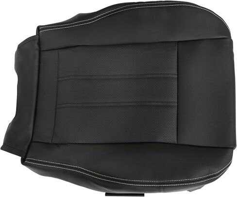 NLQR Driver and Passenger Side Bottom & Top Back Replacement Seat Covers Microfiber Leather Black Fit for Chrysler Town & Country 2011 2012 2013 2014 2015 2016, for Dodge Grand Caravan 2008-2020 in Saudi Arabia