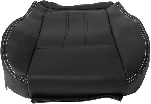 NLQR Driver and Passenger Side Bottom & Top Back Replacement Seat Covers Microfiber Leather Black Fit for Chrysler Town & Country 2011 2012 2013 2014 2015 2016, for Dodge Grand Caravan 2008-2020 in Saudi Arabia