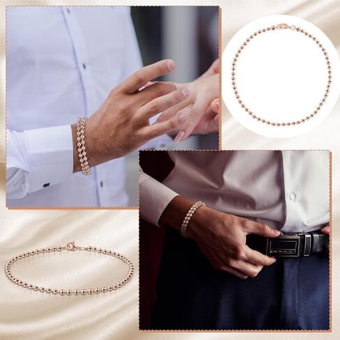Quelay Womans Copper Bracelet Christmas Jewelry Gift 15 Inches Lightweight Adjustable Solid Copper Link Pure Bracelets for Women Valentine Jewelry Gift in Saudi Arabia