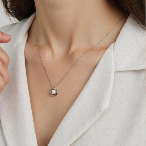 Pearl Necklaces for Women,Charm Choker Necklaces with Natural Freshwater Cultured Pearls,Dainty Pendants Necklaces Daily Wear or Fashion Gift for Women in Saudi Arabia