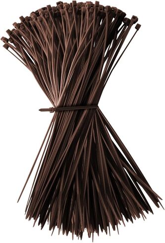 WALWAL 8 inch Cable Ties, Easy-Use Cable Management for Home, Office, and Outdoors(100 Pcs, Orange) in Saudi Arabia