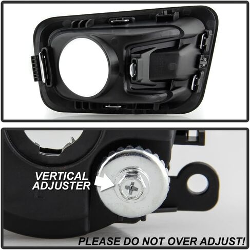 ACANII - For 2016-2019 Nissan Titan/Titan XD Bumper Fog Lights Driving Lamps w/Kit Assembly Pair Driver & Passenger in Saudi Arabia