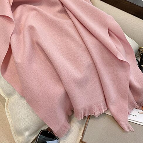 Scarf for Women Lightweight Soft Solid Color Scarves Fall Winter Fashion Shawl Wrap in Saudi Arabia