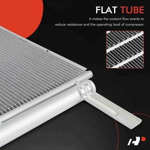 A-Premium Air Conditioning A/C Condenser Compatible with Ram 3500 2020-2021 6.7L, 5500 2020 6.7L, Replace# 68322496AB in Saudi Arabia