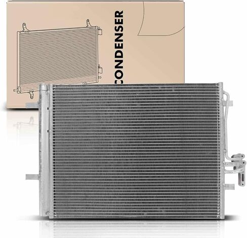 A-Premium Air Conditioning A/C Condenser Compatible with Volvo V70 2008-2010, XC70 2008-2016, S80 2008-2015, Land Rover, LR2, Discovery Sport, Replace# 9G9119710BA in Saudi Arabia