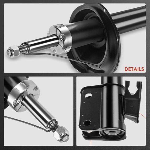 A-Premium Front Pair Struts Shock Absorber w/Magnetic Ride Control Compatible with Cadillac SRX 2011-2016, Saab 9-4X 2011, Front Left and Right, 2PC-Set in Saudi Arabia