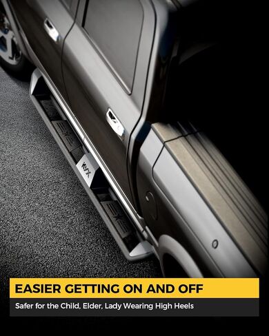 لوحات تشغيل KYX للطرازات 2009-2018، و2019-2024 Ram 1500 Classic، و2010-2024 Ram 2500 3500 Crew Cab - لوحات الشاحنات ذات الأنبوب الثلاثي in Saudi Arabia