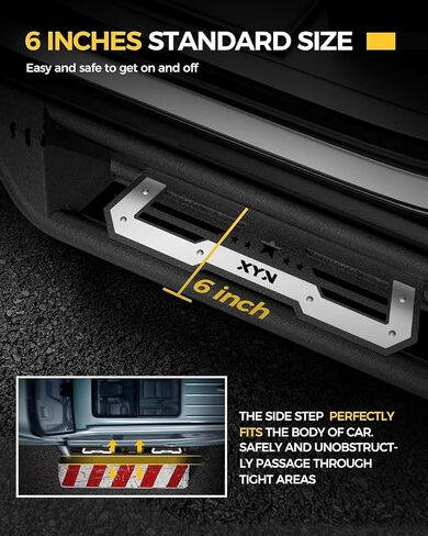لوحات تشغيل KYX للطرازات 2009-2018، و2019-2024 Ram 1500 Classic، و2010-2024 Ram 2500 3500 Crew Cab - لوحات الشاحنات ذات الأنبوب الثلاثي in Saudi Arabia
