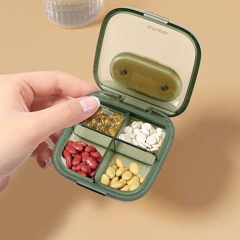 موزع حبوب الدواء الشخصي المحمول ذو 8 أقسام من Generic in Saudi Arabia