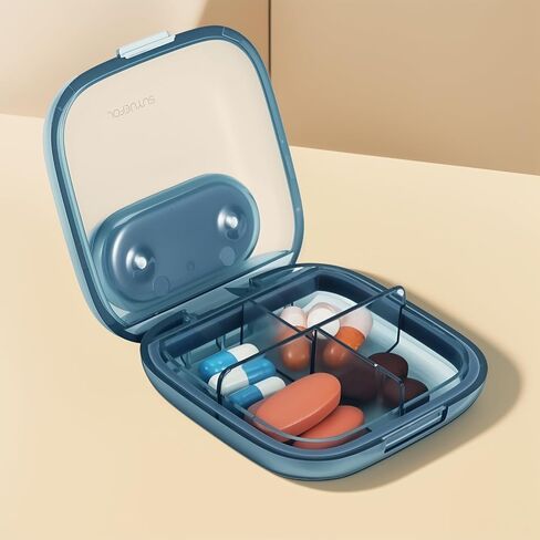 موزع حبوب الدواء الشخصي المحمول ذو 8 أقسام من Generic in Kuwait
