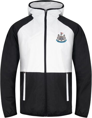 Newcastle United Jacket Shower Windbreaker Boys Kids OFFICIAL Football Gift in Saudi Arabia